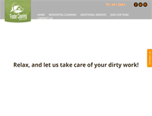 Tablet Screenshot of fostercleaningservice.com